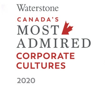 Electromate®公司。被评为2020年加拿大最受赞赏的企业文化™